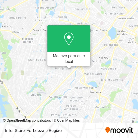 Infor.Store mapa