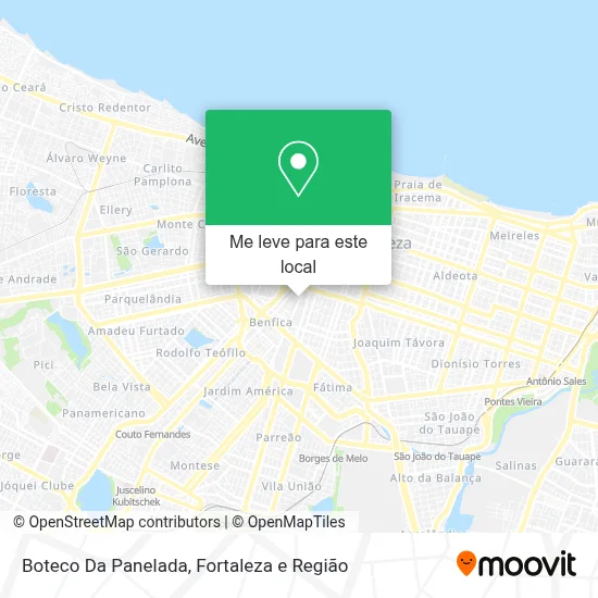 Boteco Da Panelada mapa