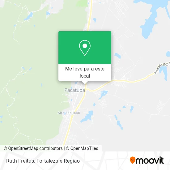Ruth Freitas mapa