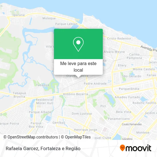Rafaela Garcez mapa