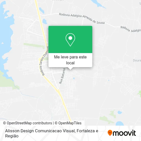 Alisson Design Comunicacao Visual mapa