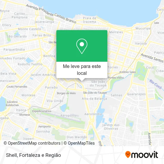 Shell mapa