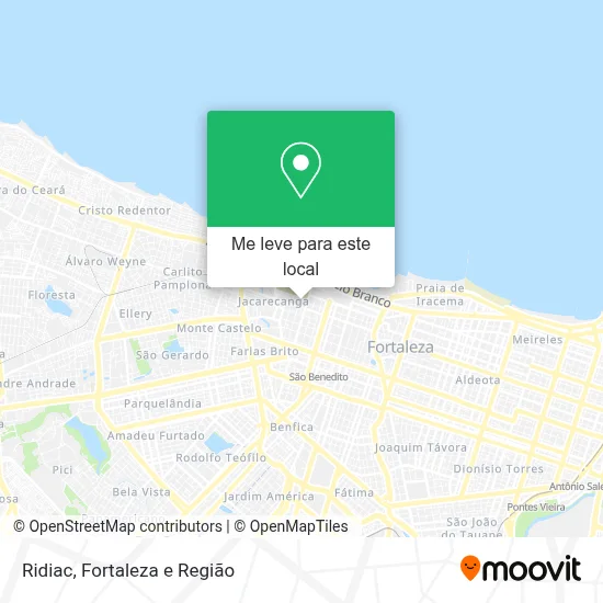 Ridiac mapa