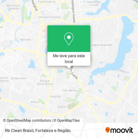 Rb Clean Brasil mapa
