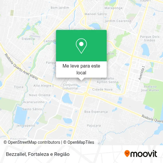 Bezzallel mapa