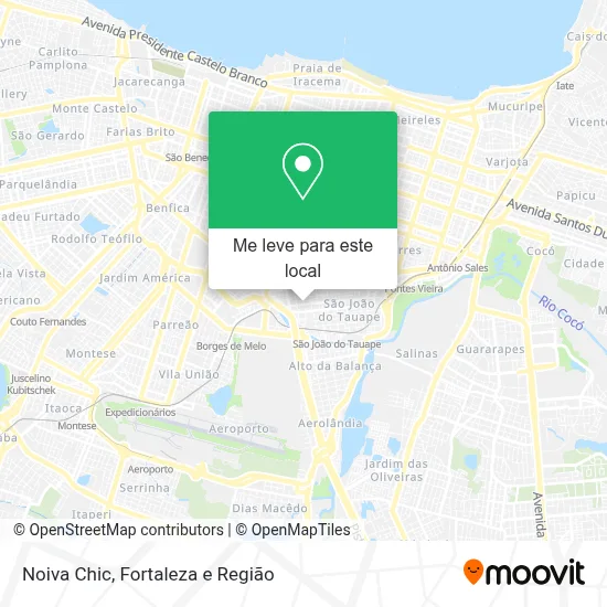 Noiva Chic mapa