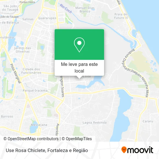 Use Rosa Chiclete mapa
