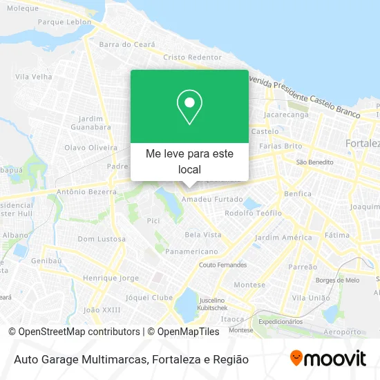 Auto Garage Multimarcas mapa