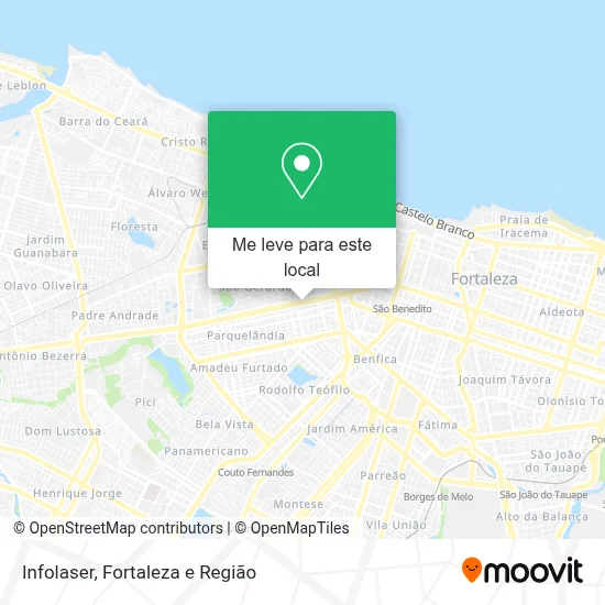 Infolaser mapa