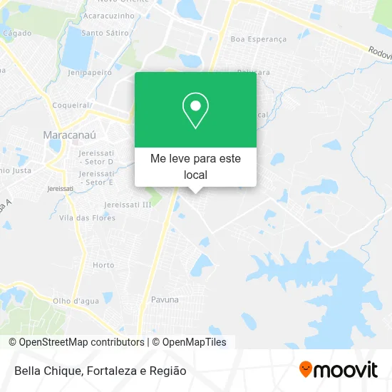 Bella Chique mapa