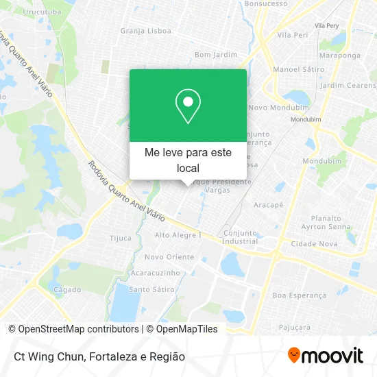 Ct Wing Chun mapa
