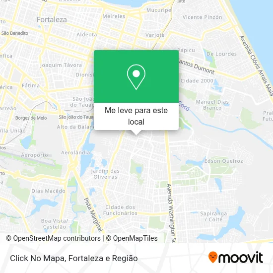 Click No Mapa mapa