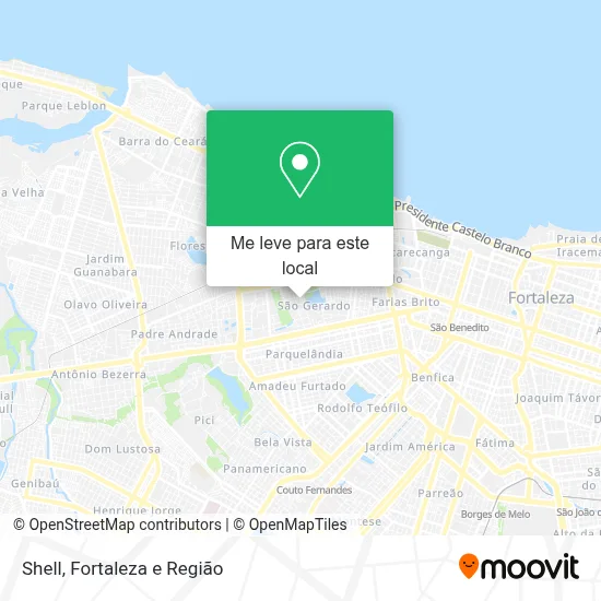 Shell mapa