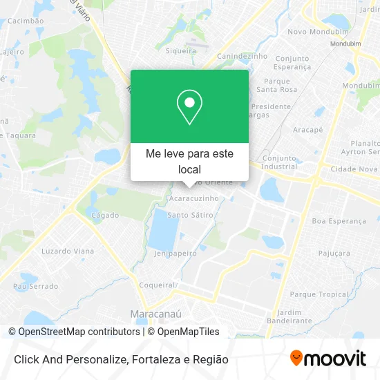 Click And Personalize mapa