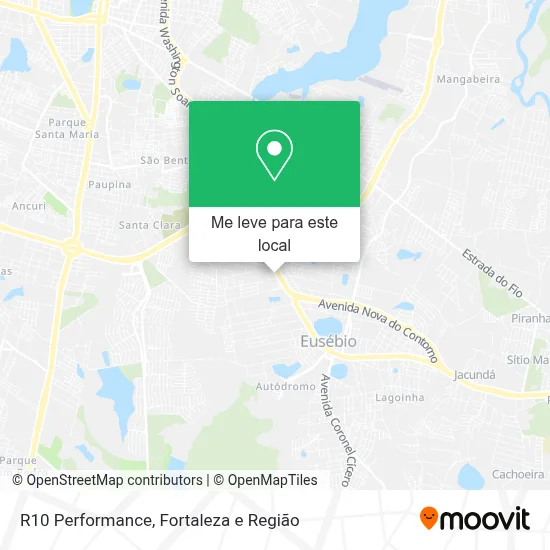 R10 Performance mapa