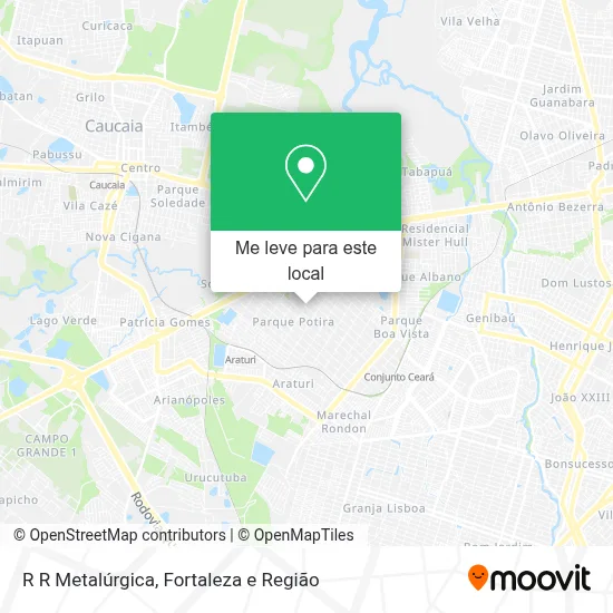 R R Metalúrgica mapa