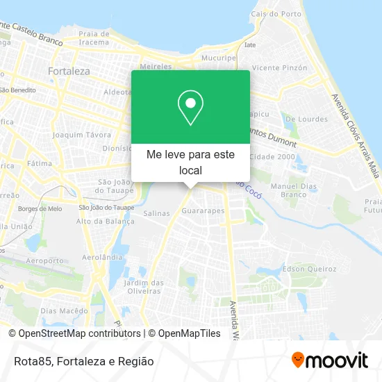 Rota85 mapa