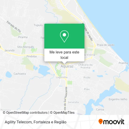Agility Telecom mapa