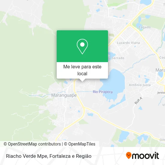 Riacho Verde Mpe mapa