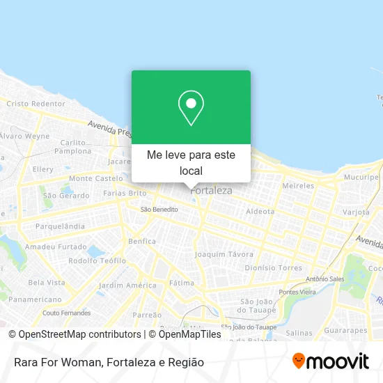 Rara For Woman mapa