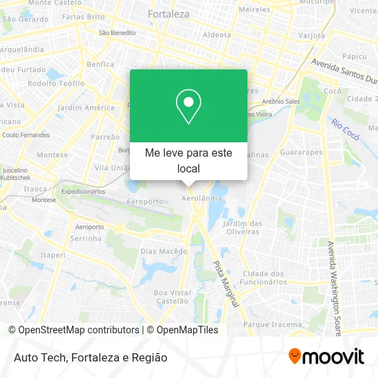 Auto Tech mapa