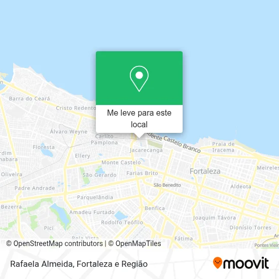 Rafaela Almeida mapa