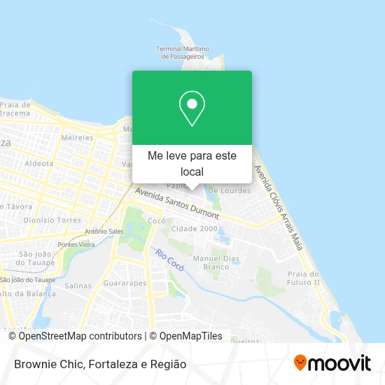 Brownie Chic mapa