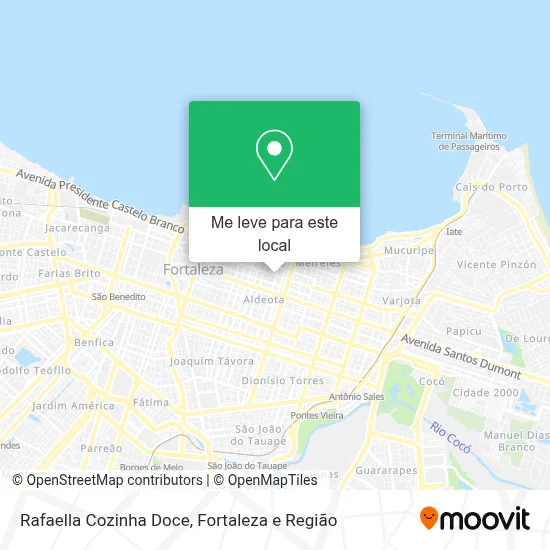 Rafaella Cozinha Doce mapa