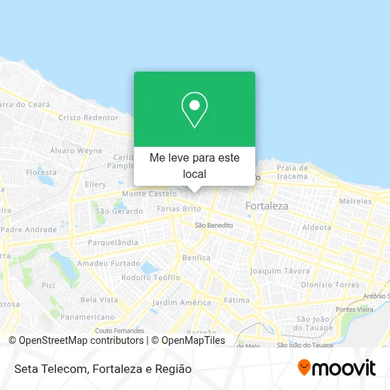 Seta Telecom mapa