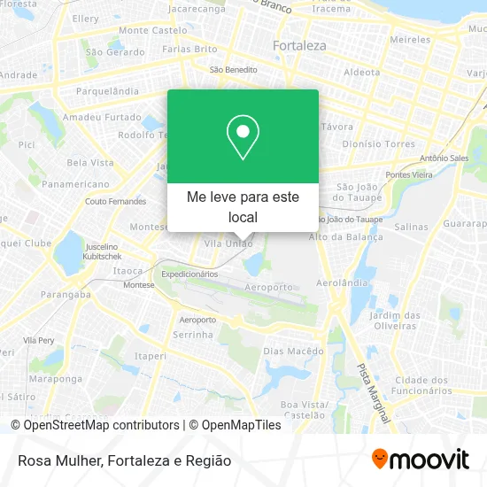Rosa Mulher mapa
