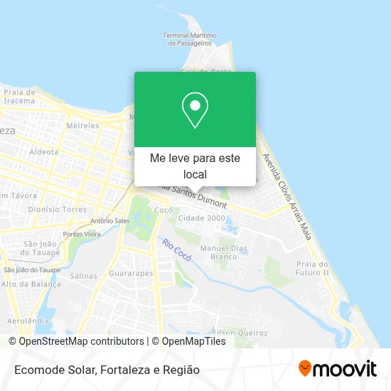 Ecomode Solar mapa
