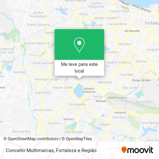 Conceito Multimarcas mapa