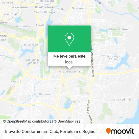 Inovatto Condominium Club mapa