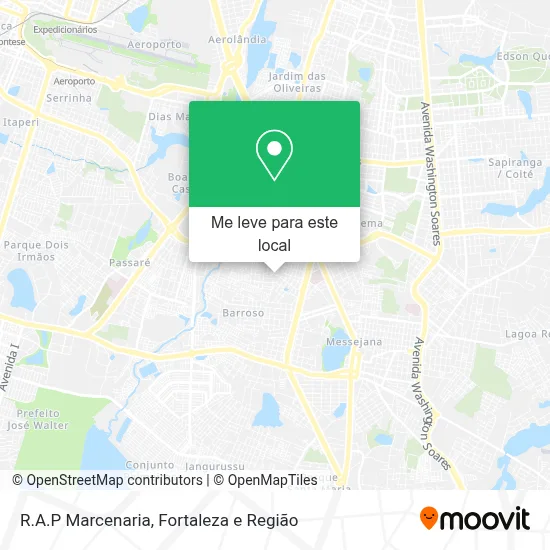 R.A.P Marcenaria mapa