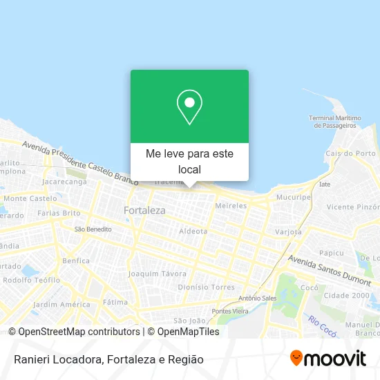 Ranieri Locadora mapa