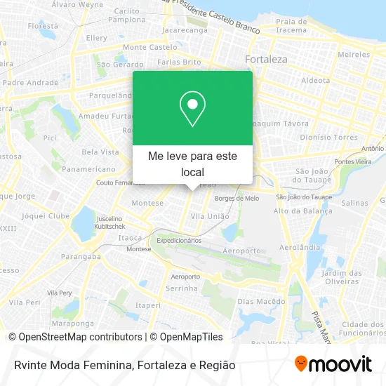 Rvinte Moda Feminina mapa