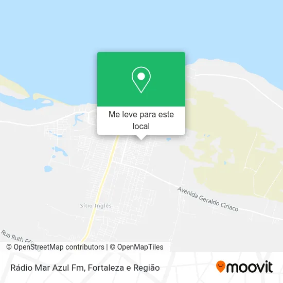 Rádio Mar Azul Fm mapa