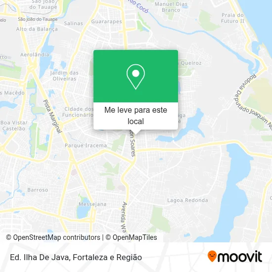 Ed. Ilha De Java mapa