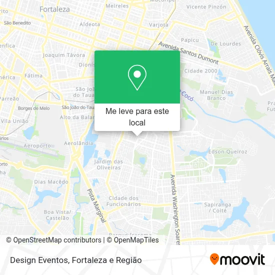 Design Eventos mapa