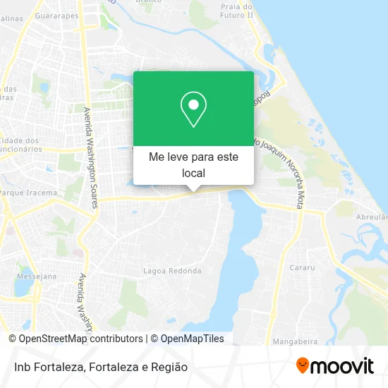 Inb Fortaleza mapa