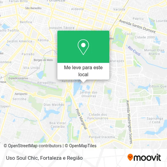 Uso Soul Chic mapa
