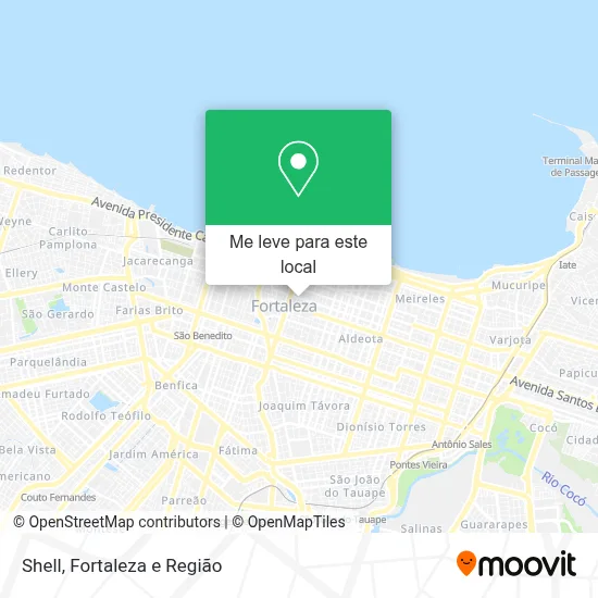Shell mapa
