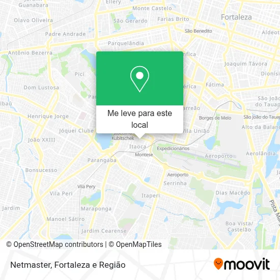 Netmaster mapa