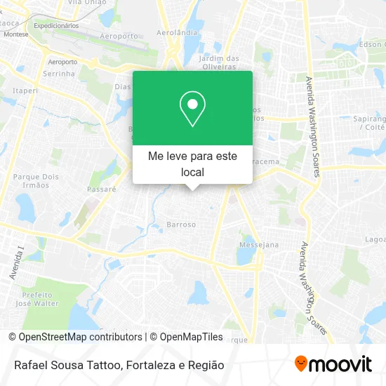 Rafael Sousa Tattoo mapa