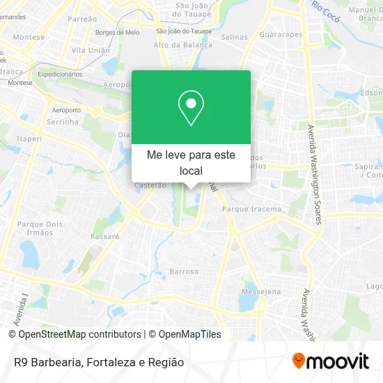 R9 Barbearia mapa