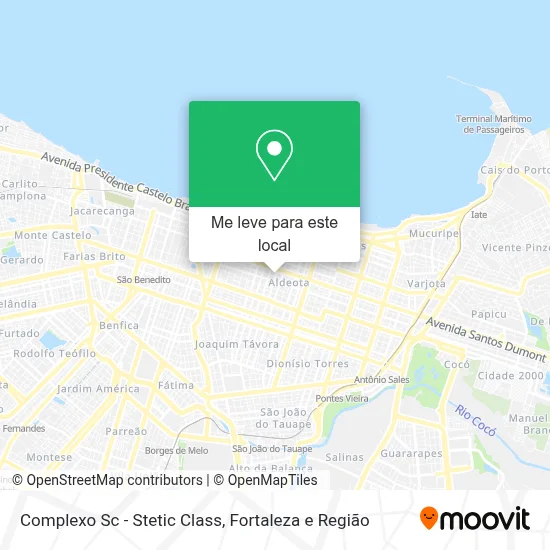 Complexo Sc - Stetic Class mapa