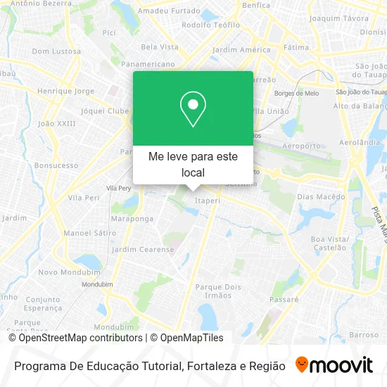 Programa De Educação Tutorial mapa