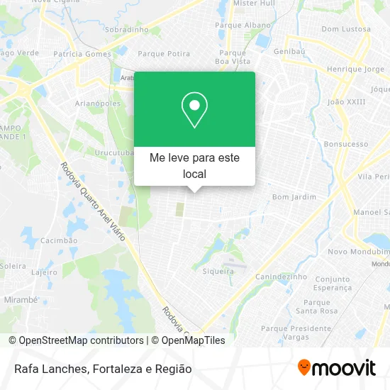 Rafa Lanches mapa
