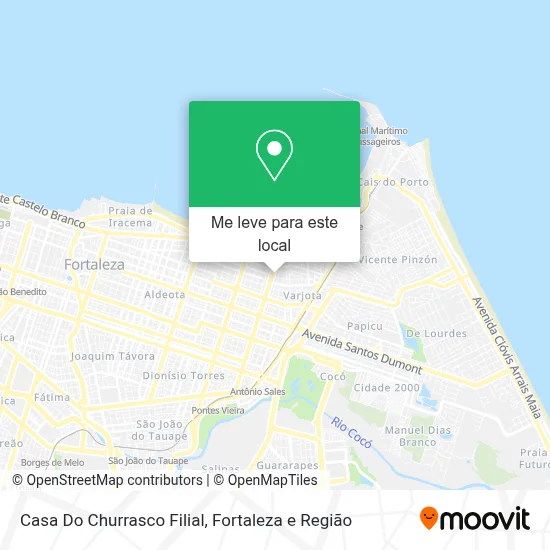 Casa Do Churrasco Filial mapa