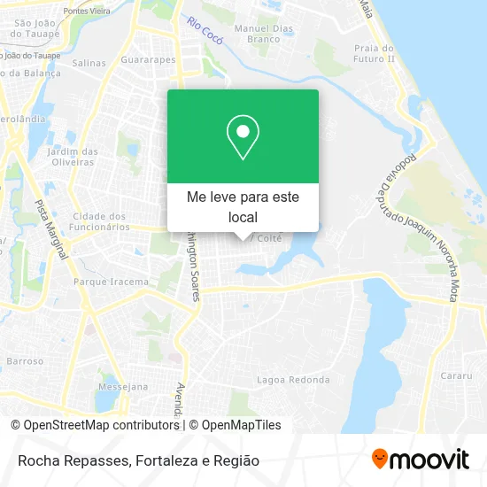 Rocha Repasses mapa